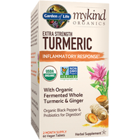 Garden of Life - mykind Organics Extra Strength Turmeric Inflammatory Response 60 tablets