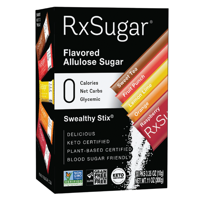Rx Sugar - RxSugar Flavored Allulose Sugar Swealthy Stix