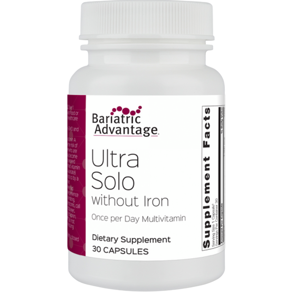 Bariatric Advantage - Ultra Solo without Iron 30 capsules