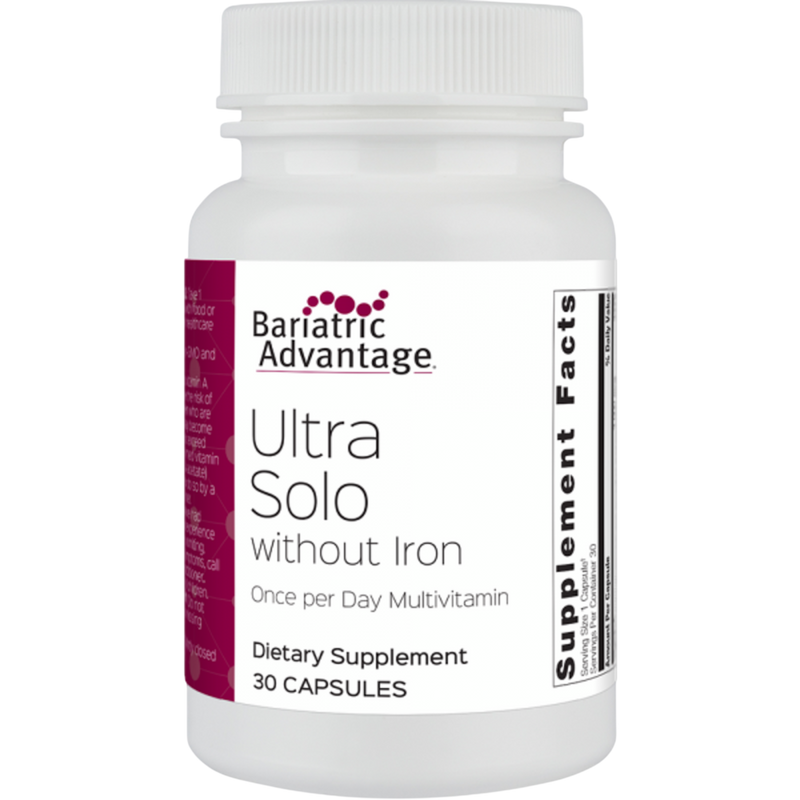 Bariatric Advantage - Ultra Solo without Iron 30 capsules