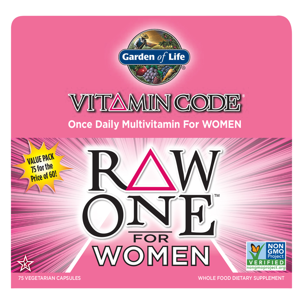 Garden of Life - Vitamin Code RAW One for Women 75 capsules