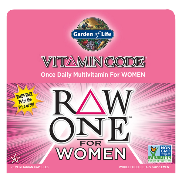 Garden of Life - Vitamin Code RAW One for Women 75 capsules