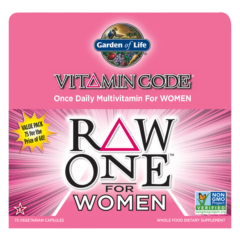 Garden of Life - Vitamin Code RAW One for Women 75 capsules
