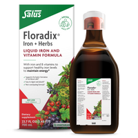 Salus/Floradix - Floradix® Iron + Herbs Liquid Iron and Vitamin (Vegetarian) 700 Milliliters