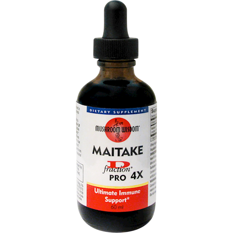 Mushroom Wisdom - Pro Maitake D-Fraction 4X Liquid