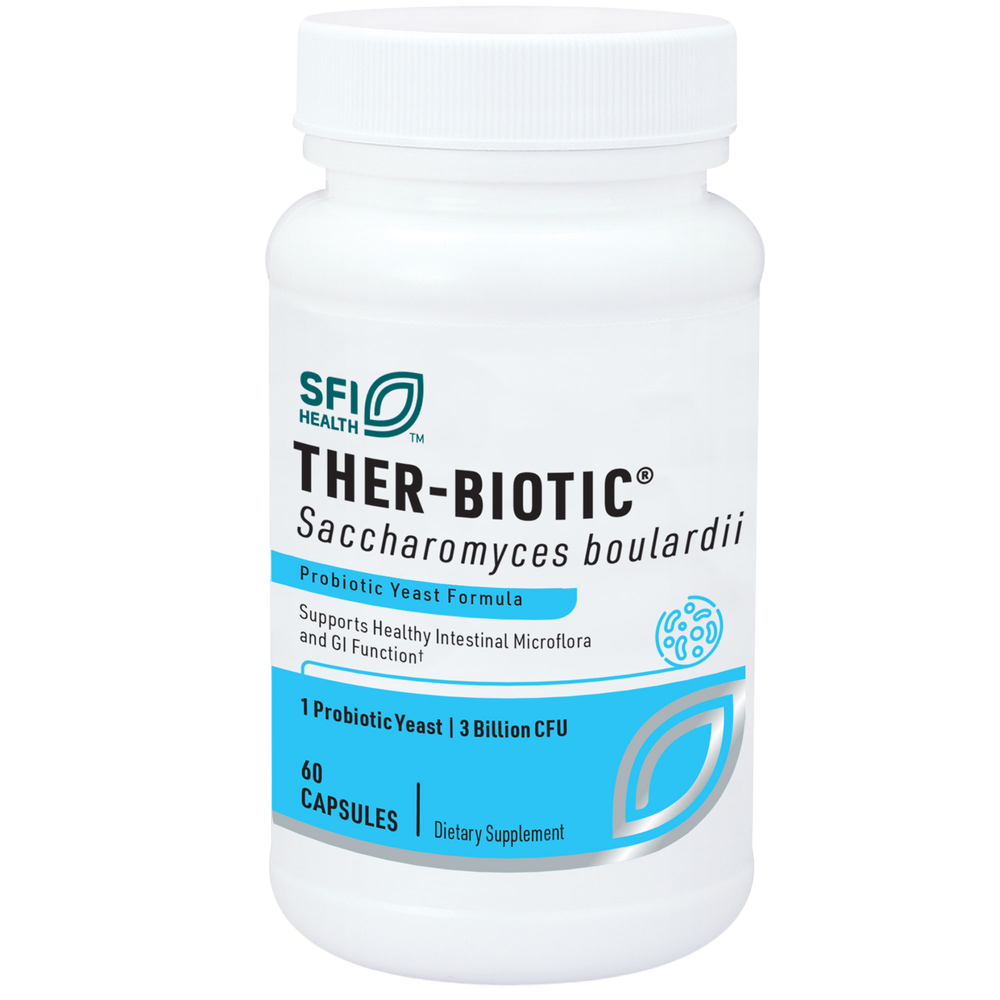 Klaire Labs/SFI Health - Ther-Biotic® Saccharomyces Boulardii Probiotic Yeast Formula 60 capsules