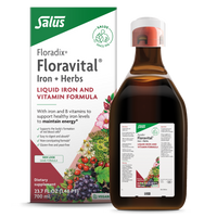 Salus/Floradix - Floradix® Floravital® Iron + Herbs Liquid Iron and Vitamin (Vegan) 700 Milliliters