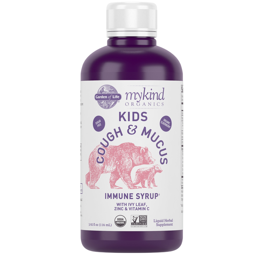 Garden of Life - myKind Kids Cough & Mucus Immune