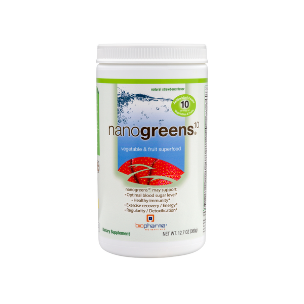 BioPharma Scientific - NanoGreens10 Strawberry