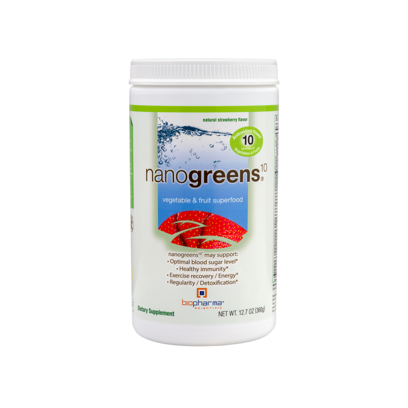BioPharma Scientific - NanoGreens10 Strawberry