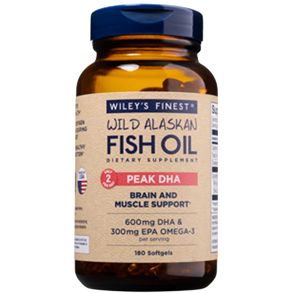 Wileys Finest Fish Oils - Peak DHA 180 Softgels