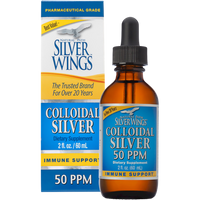 Natural Path Silver Wings - Colloidal Silver 50PPM Dropper