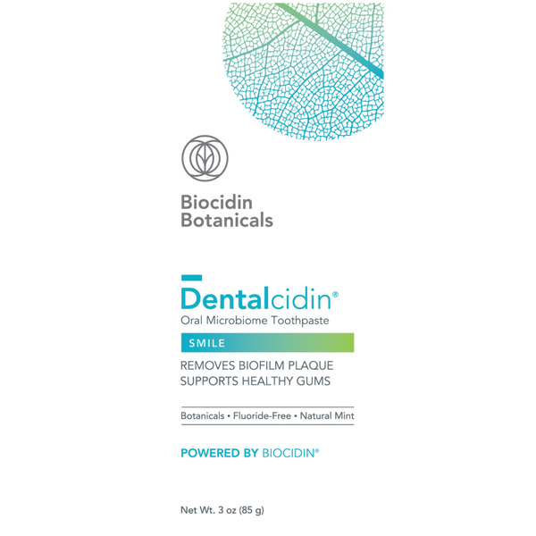 Biocidin Botanicals - Dentalcidin Oral Microbiome Toothpaste with Biocidin