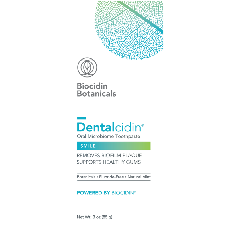 Biocidin Botanicals - Dentalcidin Oral Microbiome Toothpaste with Biocidin