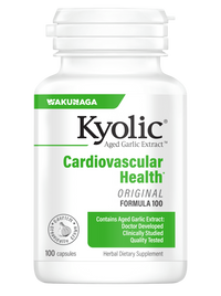 Wakunaga - Kyolic Aged Garlic Extract Cardiovascular Formula 100 100 capsules