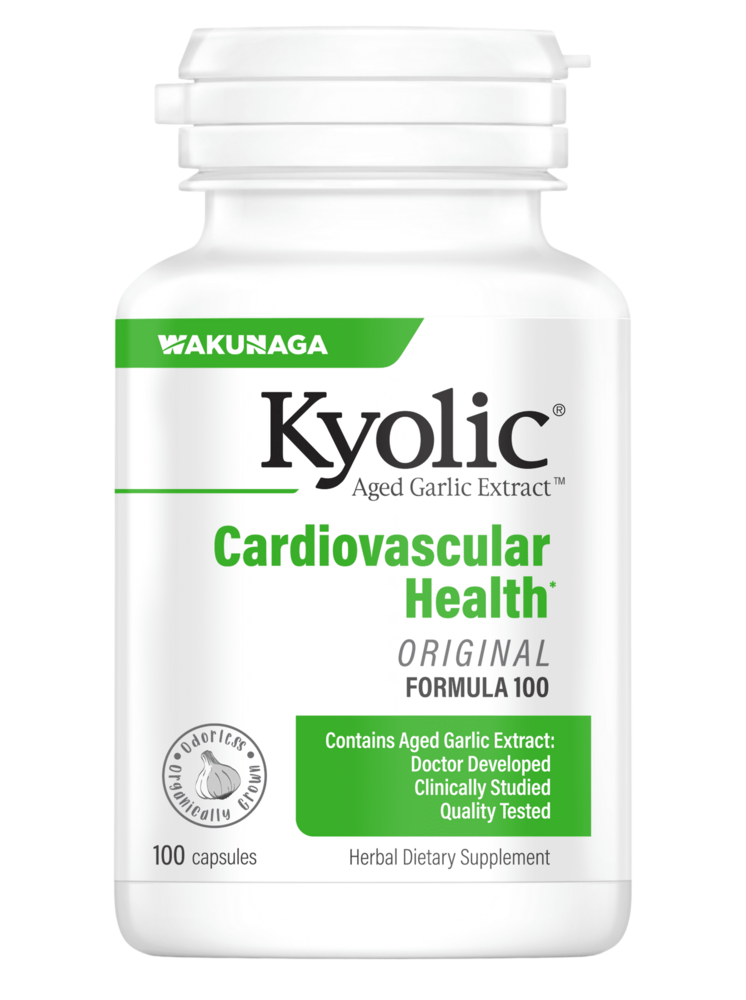 Wakunaga - Kyolic Aged Garlic Extract Cardiovascular Formula 100 100 capsules