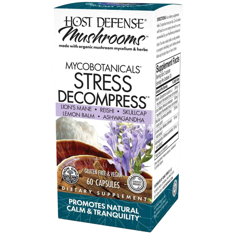Host Defense - MycoBotanicals® Stress Decompress®* Capsules