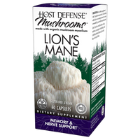 Host Defense - Lions Mane (Hericium erinaceus) 60 Capsules