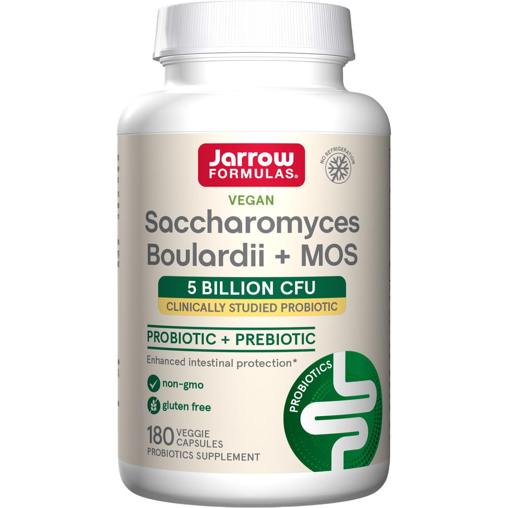 Jarrow Formulas - Saccharomyces Boulardii + MOS 180 capsules