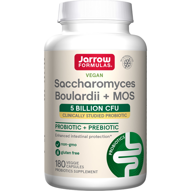 Jarrow Formulas - Saccharomyces Boulardii + MOS 180 capsules