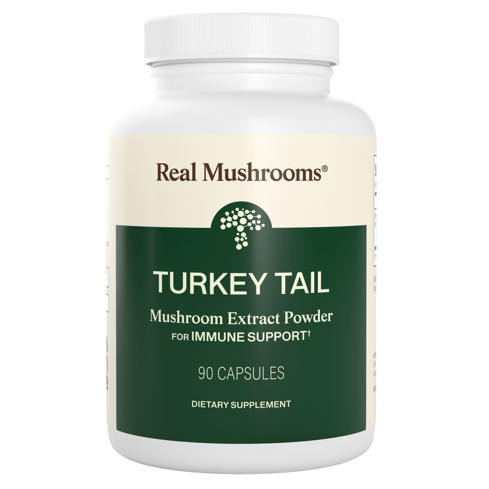 Real Mushrooms - Turkey Tail Mushroom Extract Capsules