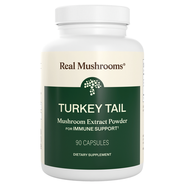 Real Mushrooms - Turkey Tail Mushroom Extract Capsules