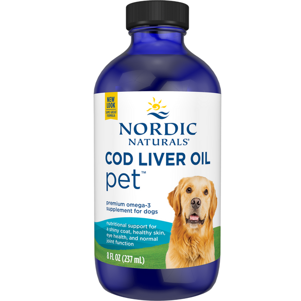 Nordic Naturals - Pet Cod Liver Oil Liquid Plain 8 Ounces
