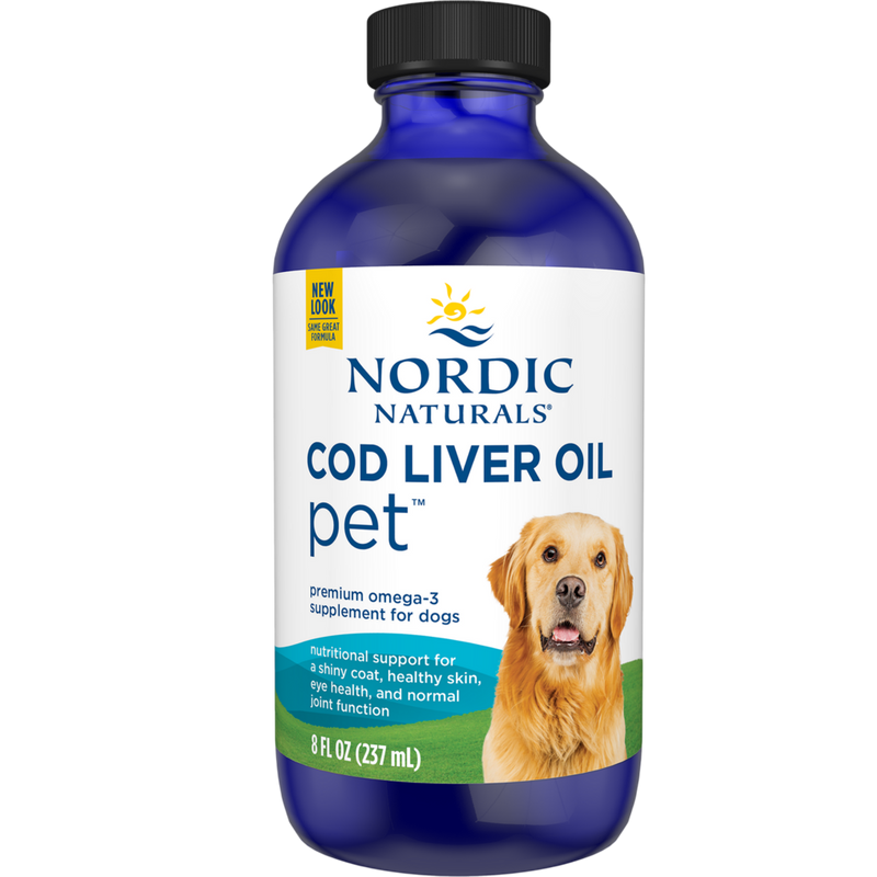 Nordic Naturals - Pet Cod Liver Oil Liquid Plain 8 Ounces