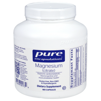 Pure Encapsulations - Magnesium (Citrate) 180 capsules