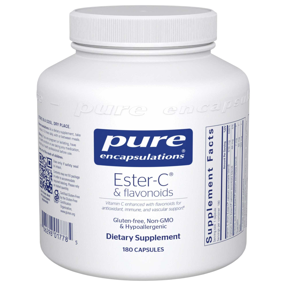 Pure Encapsulations - Ester-C® & Flavonoids 180 capsules