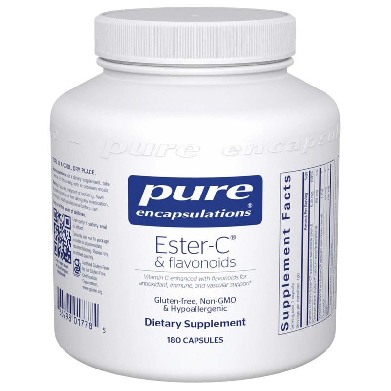 Pure Encapsulations - Ester-C® & Flavonoids 180 capsules