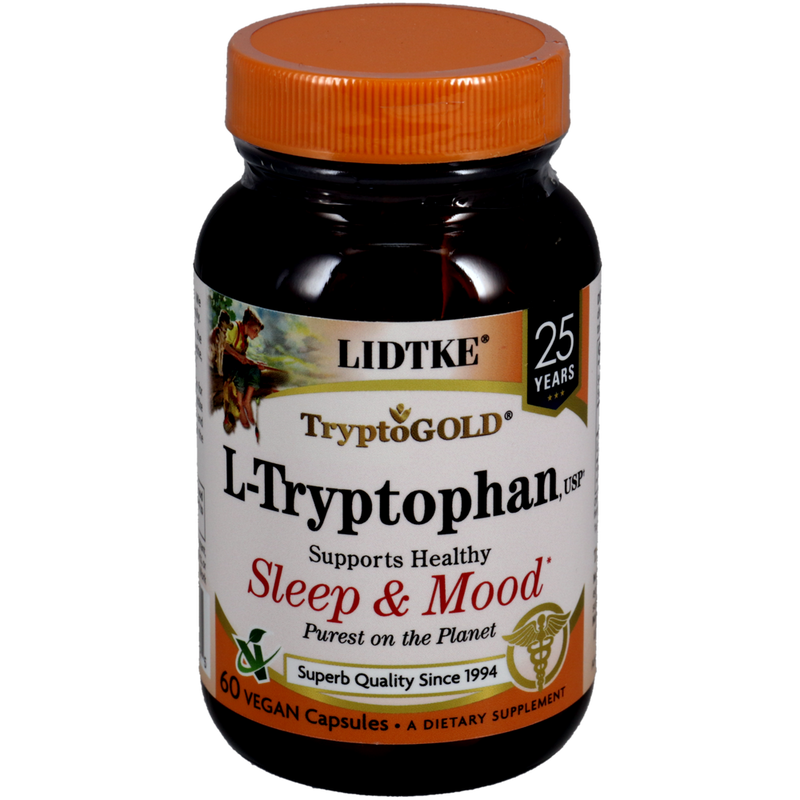 Lidtke Technologies - L-Tryptophan 500mg 60 capsules