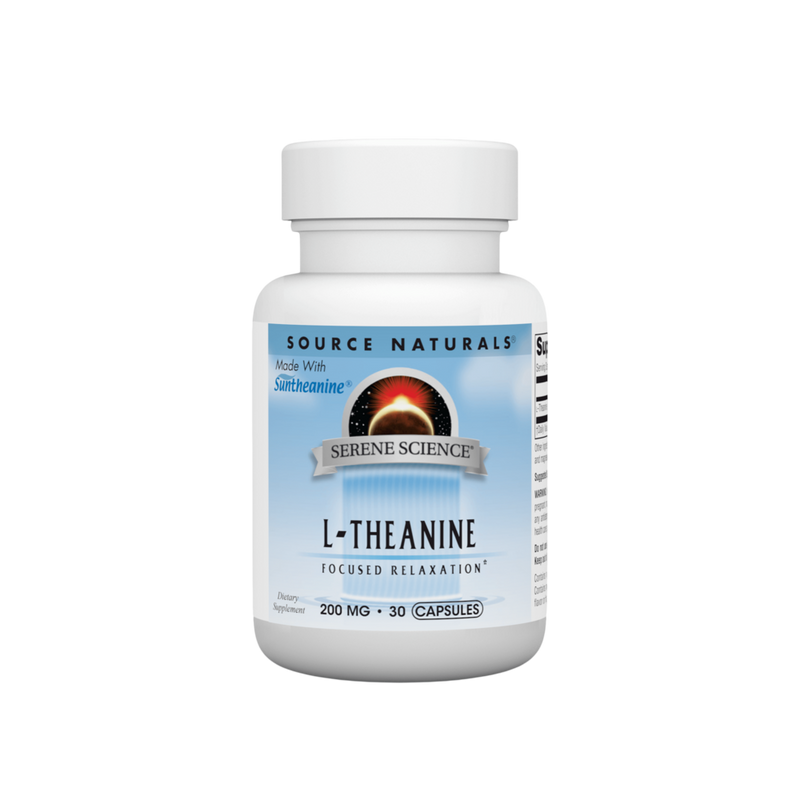 Source Naturals - L-Theanine 200mg 30 capsules