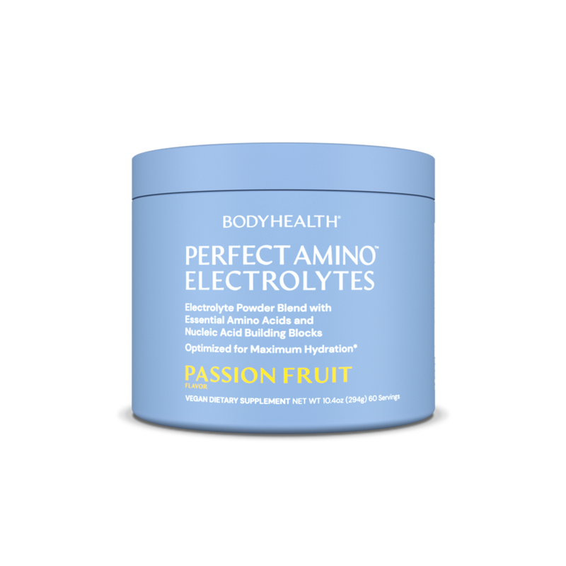 BodyHealth - PerfectAmino Electrolytes, Passion Fruit 294 Grams