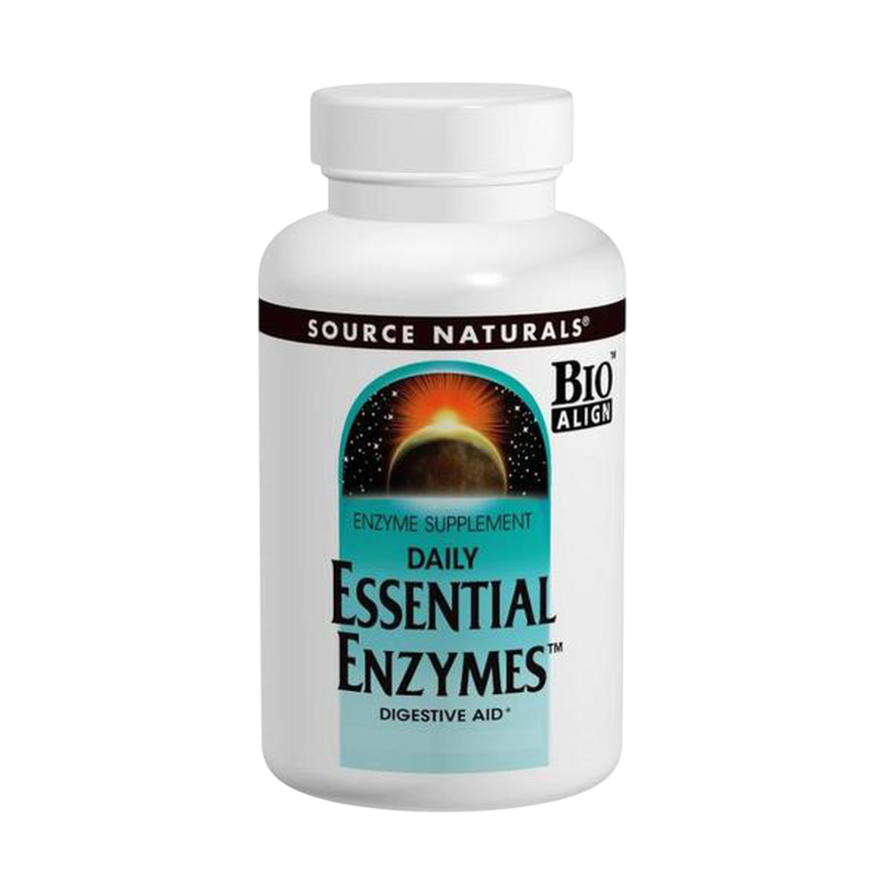 Source Naturals - Essential Enzymes™, Daily 60 capsules