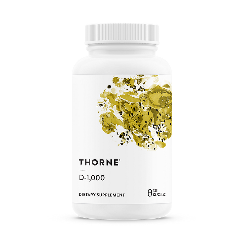 Thorne - D-1,000 180 capsules