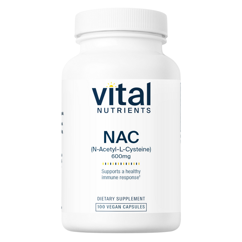 Vital Nutrients - NAC (N-Acetyl-l-Cysteine) 600mg 100 capsules