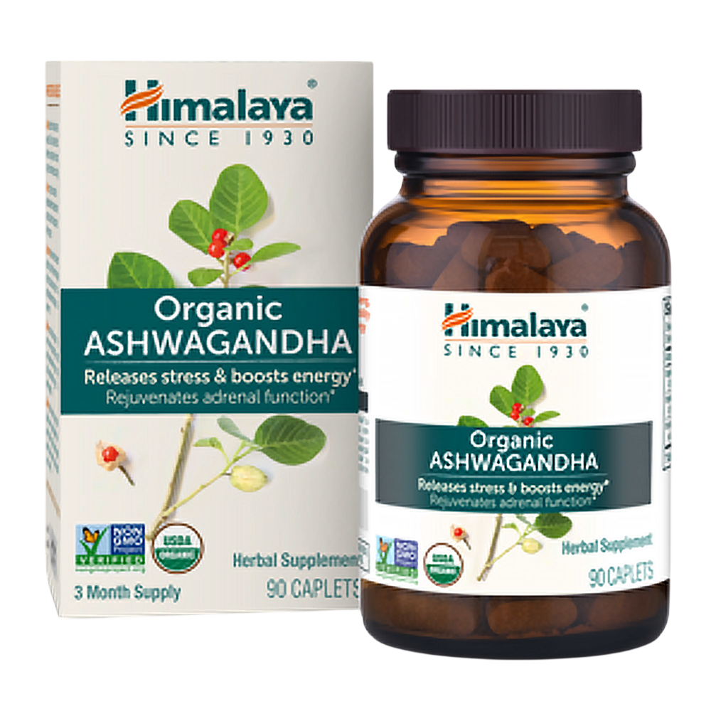 Himalaya Wellness - Organic Ashwagandha 90 caplets