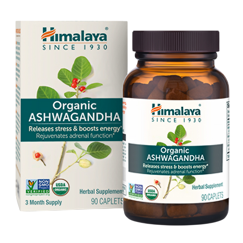 Himalaya Wellness - Organic Ashwagandha 90 caplets