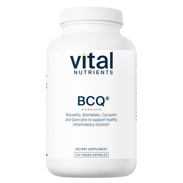 Vital Nutrients - BCQ: Bromelain, Curcumin and Quercetin (California Only) 240 capsules