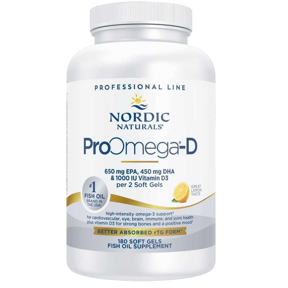 Nordic Naturals - ProOmega®-D 180 Softgels