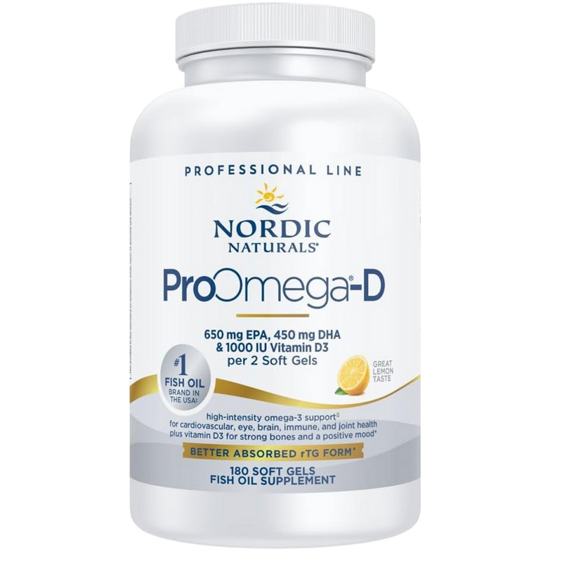 Nordic Naturals - ProOmega®-D 180 Softgels