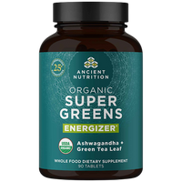 Ancient Nutrition - Organic SuperGreens Energizer - Tablet