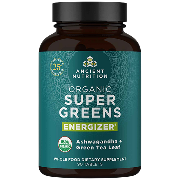 Ancient Nutrition - Organic SuperGreens Energizer - Tablet