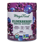 MegaFood - Elderberry Immune Support Gummies, Berry — view 1