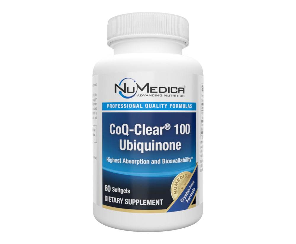 NuMedica - CoQ-Clear® 100 Ubiquinone Citrus 60 Softgels