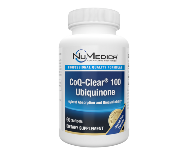 NuMedica - CoQ-Clear® 100 Ubiquinone Citrus 60 Softgels