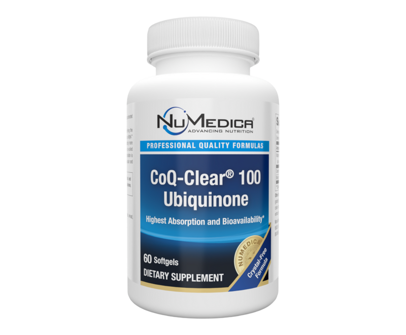 NuMedica - CoQ-Clear® 100 Ubiquinone Citrus 60 Softgels