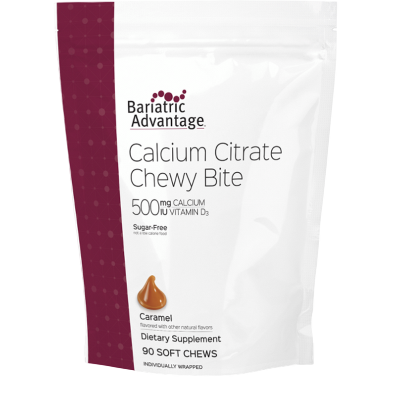 Bariatric Advantage - Calcium Citrate Chewy 500mg Caramel