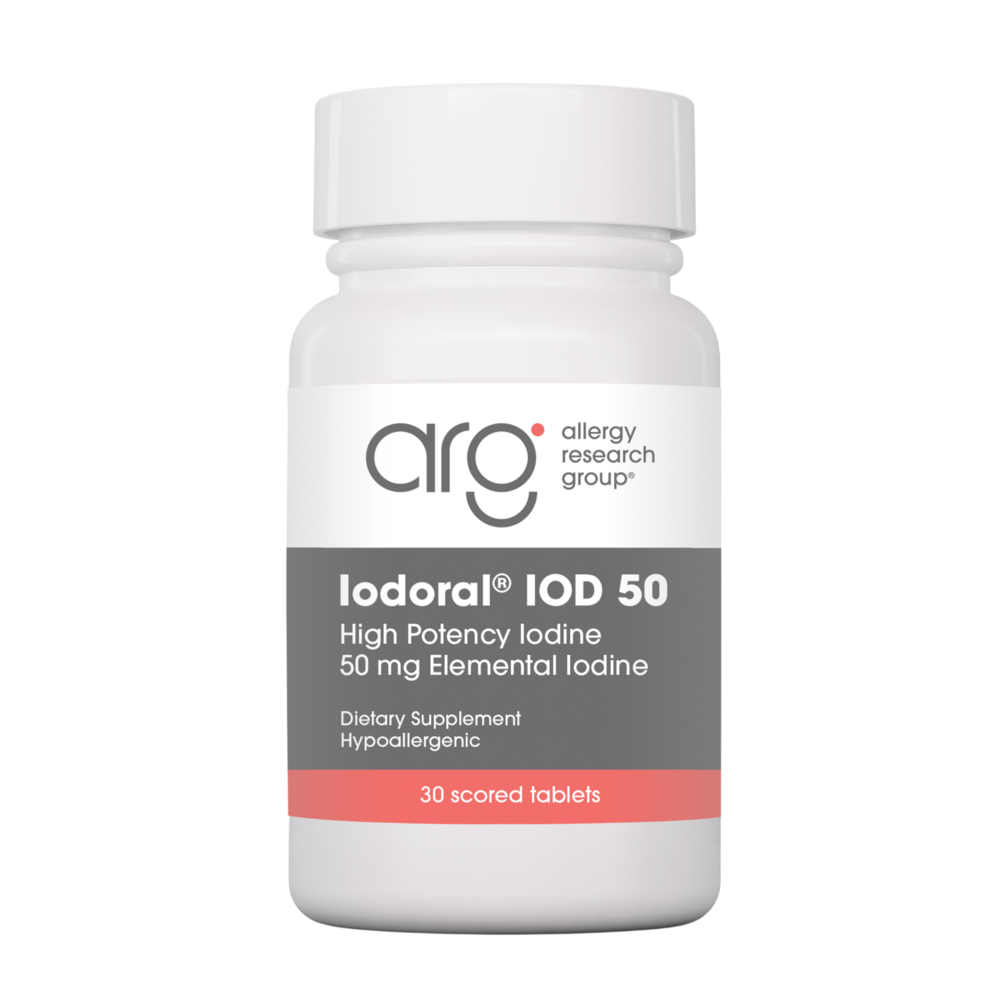 Allergy Research Group - Iodoral 50 mg High Potency Iodine (Optimox® Iodoral® 50 mg) 30 tablets